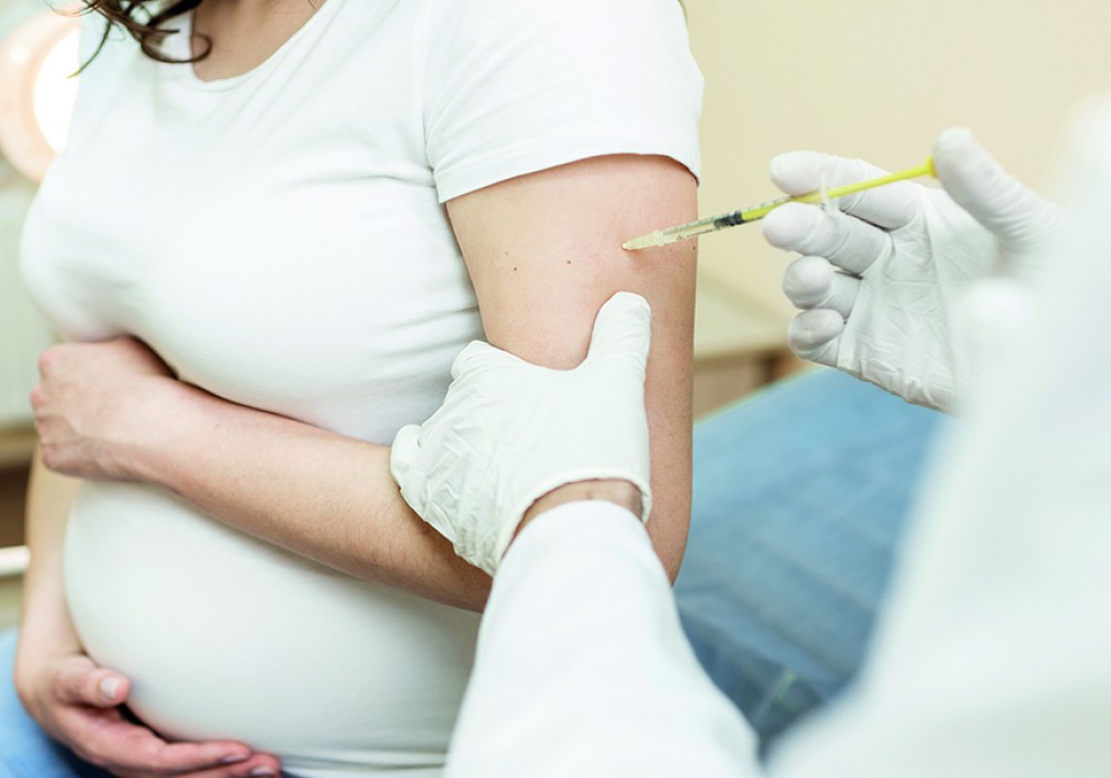 Schwanger Frau Impfung
